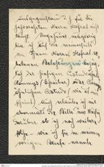 Nachlass Franz Steindachner, Brief von Otto Tomasini an Franz Steindachner (02.08.1908), Inv.Nr. 546.01, Seite 2